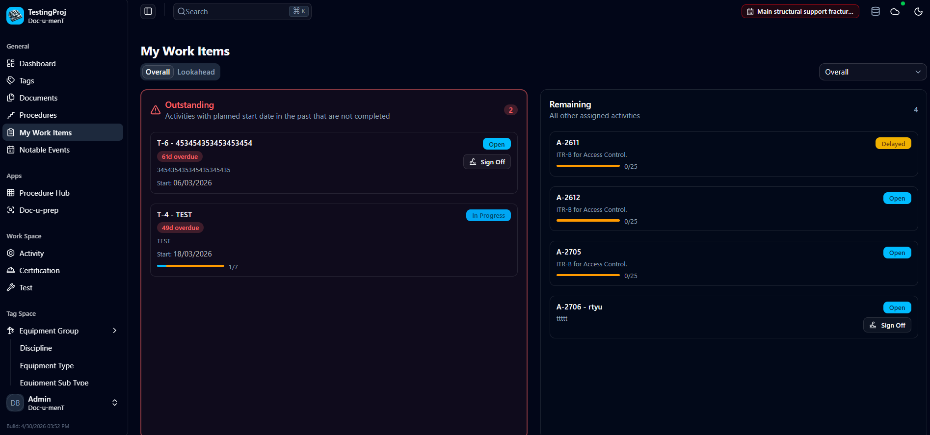 Doc-u-menT workflow screenshot